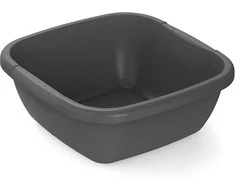 Kvadratinis dubuo Daily Ø29cm/5L antracito spalvos