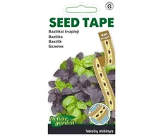Deluxe Garden Baziliko sėklos ant juostos G 2m/2vnt. Veisliu Mišinys