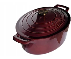 La Cuisine Ovalus ketaus puodas, 29 cm
