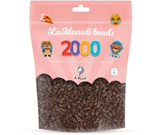La Manuli Lyginimo karoliukai 2000 TAMSIAI RUDI [LA.W19]