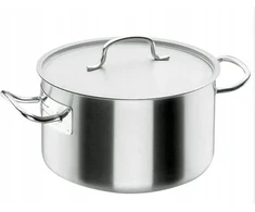 Lacor Ketaus su dangčiu Inox pro - D: 32 cm