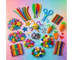 LaCreativa CREATIVE ART KIT, meninis rankdarbis, Vaikų gynimo diena, DIY idėja