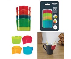 Be Prekinio Zenklo Laikiklis arbatos maišeliui užkabinamas 4 vnt Cook Concept KM4091
