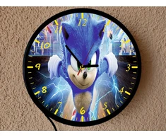 Laikrodis lampka nocna SONIC różne wzory