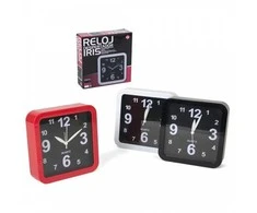 Decorlife Be prekinio ženklo Laikrodis stalinis ir žadintuvas Iris 15x15cm
