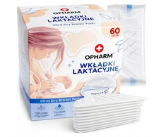 LAKTACIJOS Įklotai – Premium! Super Thin, Geling - OPHARM 60 vnt