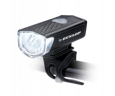 LAMP SET dviračio žibintai priekyje ir gale LED DUNLOP