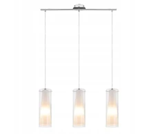 Lampa GoodHome Dimonika 3-punktowa E27 chrom/ZM