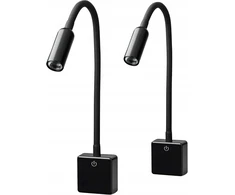 LAMPA LED Juoda DO GNIAZDKA WTYKOWEGO RAMIĘ 2 SZT 4 W 4000 K