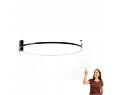 Lubinis šviestuvas Zumaline Lampa sufitowa LED 40W HORIK 89429-90BK Zuma Line
