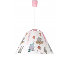 Lampa sufitowa Rabalux E27 rožinė
