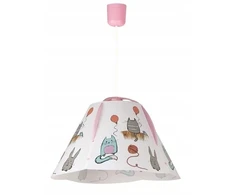 Lampa sufitowa Rabalux E27 rožinė