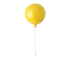 Lampa wisząca Abigali Baloon E27 do pokoju dziecięcego 20cm geltona