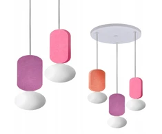 Lampa wisząca BALLO 3xG9 kolorowa do pokoju dziecka Light Prestige