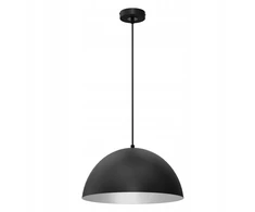 Pakabinamas šviestuvas Lampa wisząca BETA Juodas/Baltas 1xE27 35cm MLP8954 - Milagro