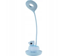 LAMPKA BIURKOWA NOCNA LED NA DOTYK SZKOLNA USB BEZPRZEWODOWA MISIEK KITE