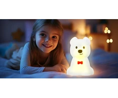 Redleaf Naktinė Šviesa - Raudonlapis Juokingas Šuo Silikoninė LED Lempa 1200 mAh Nuotolinio Valdymo