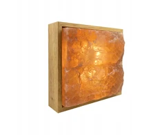 lampki solne Panel Solny do Sauny ZDROWY KLIMAT Cegła JONIZATOR Lampa LED 22,5x22,5cm