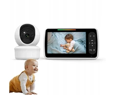 Landmed Elektroninis kūdikių monitorius su Live HD CAMERA VOX naktiniu režimu 355° PASUKIMAS