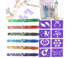 Landtoys GEL PENS CREATIVE TATTOO KIT TATTOO GEL PENS