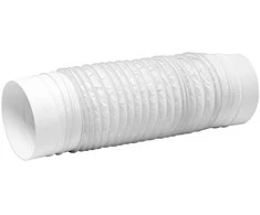 Lanksti aliuminio jungtis su movomis GC125-1-FF, DN125, 1 m