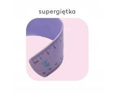 Lanksti liniuotė 15 cm Bebe Kids mix - INTERDRUK