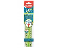 Lanksti liniuotė Maped Flex 15 cm, mėlyna ir žalia