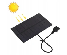 LANKSUS MINI SAULES SKYDELĖS TURISTINIS Įkroviklis SOLAR MAT 1,5W 5V