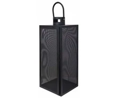 Artflow Lanterne Aura metalinė 21x20x53cm Juoda