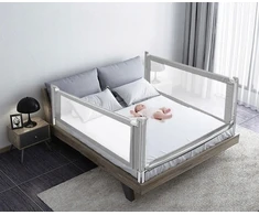 Lapchu Apsauginis turėklas ant lovos 200*140cm. 3 puslapiai.Lapču