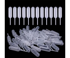 LAŠINĖLIS 4ML 100 Vnt. VIENkartinė plastikinė virtuvės pipetė
