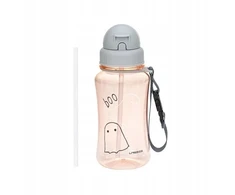 Lassig Little Spookies bidonas su papildomu šiaudeliu - Persikas