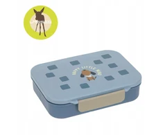 Lassig Bento Pattern Party Mėlyna/žalias su przegródkami