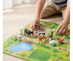 LAUKINIAI GYVŪNAI FIGURINĖS SAFARI LAUKINIAI GYVŪNAI 34 vnt.