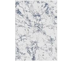 Lauko ir vidaus kilimas CREYA STAR, 230 x 160 cm, baltos sp., 100% perdirbto poliesterio