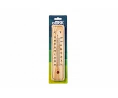 Besk Lauko ir vidaus termometras Medinis 22cm