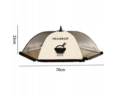 Lauko maisto dangtis palapinės lėkštės dubenys indai Uždangalas skėtis Maisto apvalus 70 cm