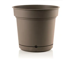 Lauko plastikinis vazonas TERA HYDRAL 33, rudos sp., 33 x 30 cm