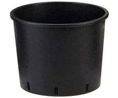 Lauko plastikinis vazonas TERA HYDRAL 33, antracito sp., 33 x 30 cm
