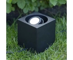 Lauko šviestuvas Cube Garden 24 IP44 Markslojd 3W 170Lm juodas