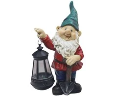 Lauko šviestuvas-nykštukas su saulės baterija IP44 Solar Light 1LED 1xAAA H27cm
