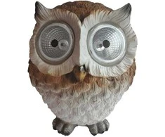 Lauko šviestuvas-pelėda su saulės baterija IP44 Solar Light 2LED 1xAA Nimh