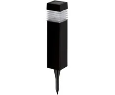 Lauko šviestuvas su saulės baterija IP44 STRÜHM H37.5cm juodas