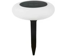 Lauko šviestuvas su saulės baterija IP44 1 LED/H20.5cm juodas