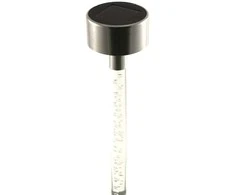 Lauko šviestuvas su saulės baterija IP44 Solar Light 1LED 1xAAA chromo sp./RGB