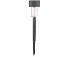Lauko šviestuvas su saulės baterija Pla IP44 Solar Light 1LED 1xAAA H36.5cm juodas