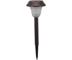 Lauko šviestuvas su saulės baterija Pla IP44 Solar Light 1LED 1xAA H38cm juodas