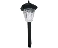 Lauko šviestuvas su saulės baterija Pla IP44 Solar Light 1LED H38.5cm juodas