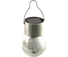 Lauko šviestuvas su saulės baterija Solar Light 1LED RGB 1x2/3 AA chromo sp.