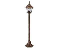 Lauko šviestuvas Toscana IP43 Rabalux 60W E27 H106 cm rudas